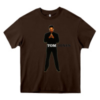 Chocolate Brown tom jones 03 Heavy Core Tee - linhVisuals