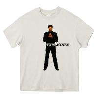Cream tom jones 03 Heavy Core Tee - linhVisuals