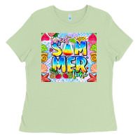 Matcha Sweet Summer Time Ladies Tee - CowhideDigitalArt