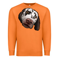 Carrot Dalmatian Premium Sweatshirt - Jasminsmagicworld