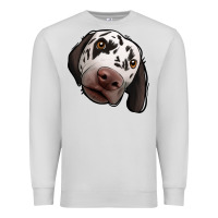 Dove Grey Dalmatian Premium Sweatshirt - Jasminsmagicworld