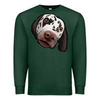 Sports Green Dalmatian Premium Sweatshirt - Jasminsmagicworld