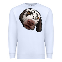 White Dalmatian Premium Sweatshirt - Jasminsmagicworld