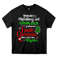 Black family christmas vacation pajamas Heavy Core Tee - linhVisuals
