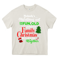 Cream family christmas vacation pajamas Heavy Core Tee - linhVisuals