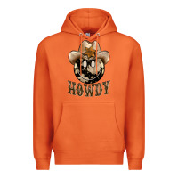 Carrot howdy smiley face Premium Hoodie - BarkalooDesign