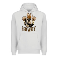 Howdy Smiley Face Premium Hoodie | Teevron