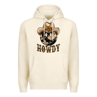 Tofu howdy smiley face Premium Hoodie - BarkalooDesign