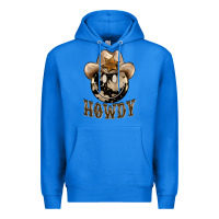 True Royal howdy smiley face Premium Hoodie - BarkalooDesign