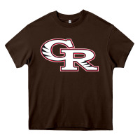 Chocolate Brown glen ridge high school Heavy Core Tee - linhVisuals