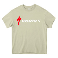 Mossy Specialized Bikes Bicycle Heavy Core Tee - linhVisuals