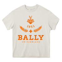 Cream bally Heavy Core Tee - linhVisuals