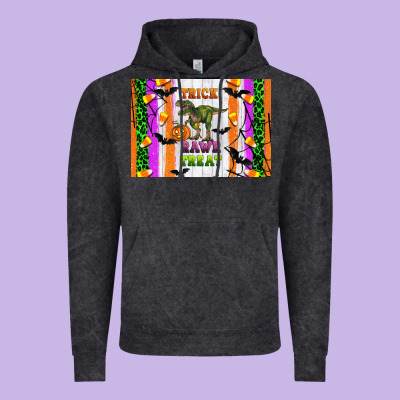 Trick Rawr Treat Kids Bottle Vintage Hoodie Designed By Artiststas