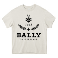 Cream bally Heavy Core Tee - linhVisuals