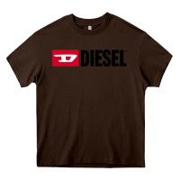 Chocolate Brown Diesel Heavy Core Tee - linhVisuals