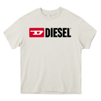Cream Diesel Heavy Core Tee - linhVisuals