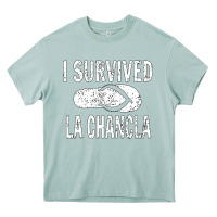 Arona I survived la chancla Heavy Core Tee - linhVisuals