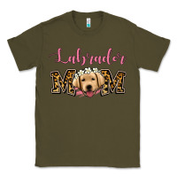 Army Green labrador mom Classic Tee - Jasminsmagicworld