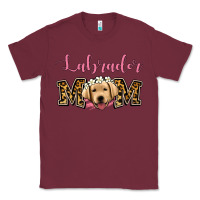 Burgundy labrador mom Classic Tee - Jasminsmagicworld