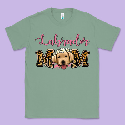 Labrador Mom Classic Tee Designed By Jasminsmagicworld