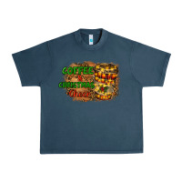 Midnight Navy coffee and christmas cheer Urban Heavy Tee - RanaPortraitStore