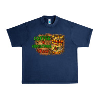 Navy coffee and christmas cheer Urban Heavy Tee - RanaPortraitStore