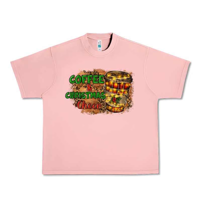 Coffee And Christmas Cheer Urban Heavy Tee by RanaPortraitStore | Teevron