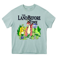 Arona land before time pastel dinosaur friends Heavy Core Tee - linhVisuals