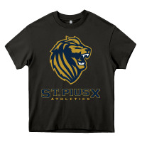 Asphalt st pius x high school athletics Heavy Core Tee - linhVisuals