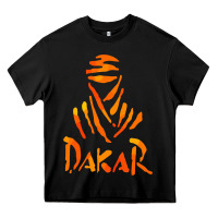 Black dakar rally Heavy Core Tee - linhVisuals
