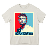 Cream bryce mitchell thug nasty Heavy Core Tee - linhVisuals
