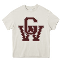 Cream george washington high school Heavy Core Tee - linhVisuals