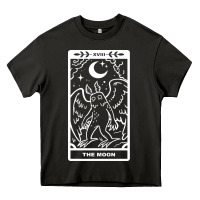 Asphalt mothman   the moon Heavy Core Tee - linhVisuals