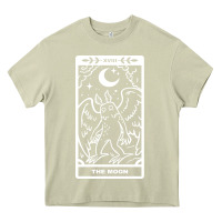 Mossy mothman   the moon Heavy Core Tee - linhVisuals