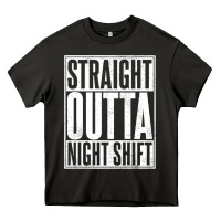 Asphalt straight outta night shift Heavy Core Tee - linhVisuals