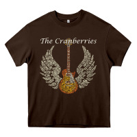 Chocolate Brown Cranberries Dolores O'Riordan Heavy Core Tee - linhVisuals