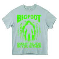 Arona bigfoot believer t  shirt bigfoot doesnt believe in you either t  shir Heavy Core Tee - linhVisuals