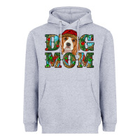 Heather Grey Christmas dog mom beagle Heavyweight Hoodie - RanaPortraitStore