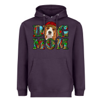 Plum Christmas dog mom beagle Heavyweight Hoodie - RanaPortraitStore