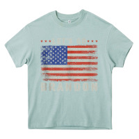 Arona let’s go brandon funny vintage american flag tank top Heavy Core Tee - linhVisuals