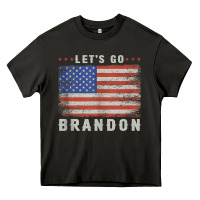 Asphalt let’s go brandon funny vintage american flag tank top Heavy Core Tee - linhVisuals