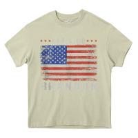 Mossy let’s go brandon funny vintage american flag tank top Heavy Core Tee - linhVisuals