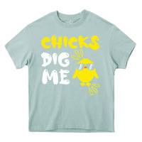 Arona chicks dig me Heavy Core Tee - linhVisuals