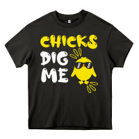 Asphalt chicks dig me Heavy Core Tee - linhVisuals