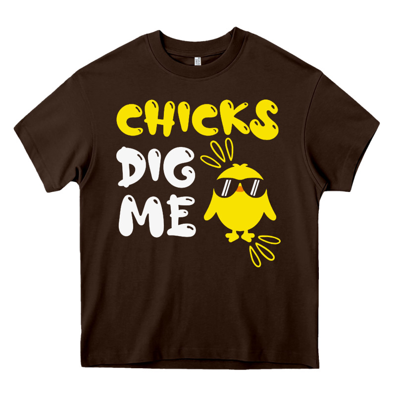 Chicks Dig Me Heavy Core Tee by linhVisuals | Teevron