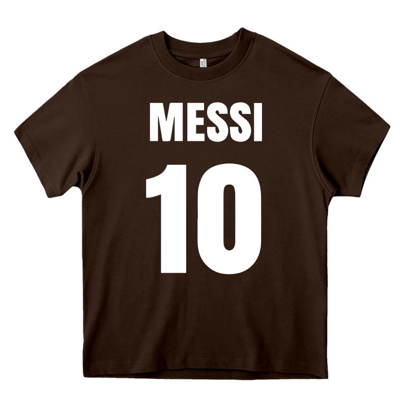 Messi 10 Heavy Core Tee by linhVisuals | Teevron