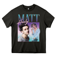 Asphalt matt healy homage Heavy Core Tee - linhVisuals