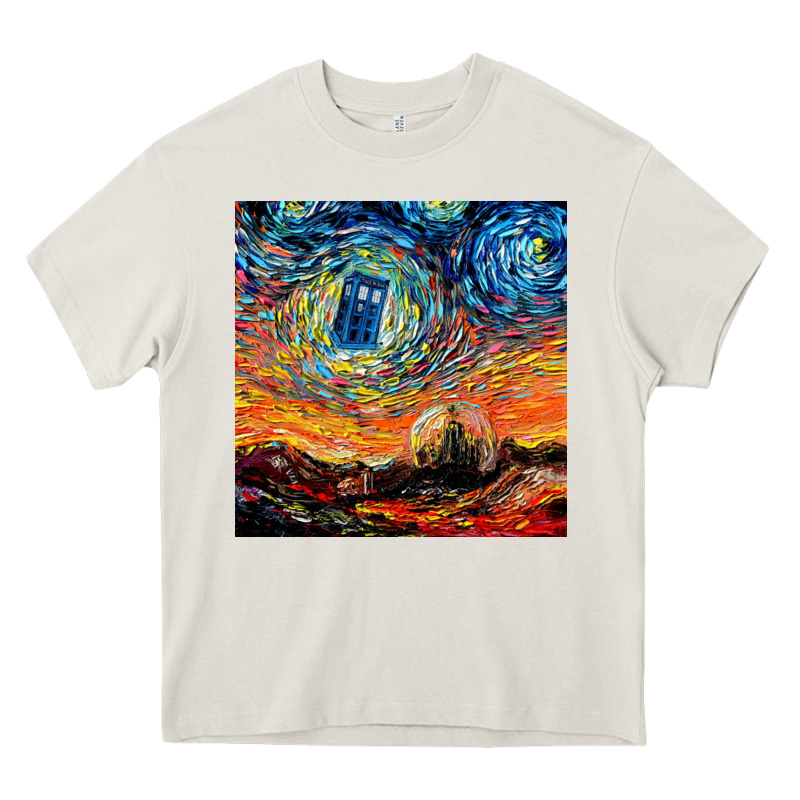 Van Gogh Never Saw Gallifrey Heavy Core Tee by linhVisuals | Teevron