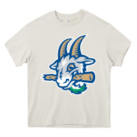 Cream hartford-yard-goats Heavy Core Tee - linhVisuals
