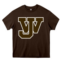 Chocolate Brown jefferson high school Heavy Core Tee - linhVisuals